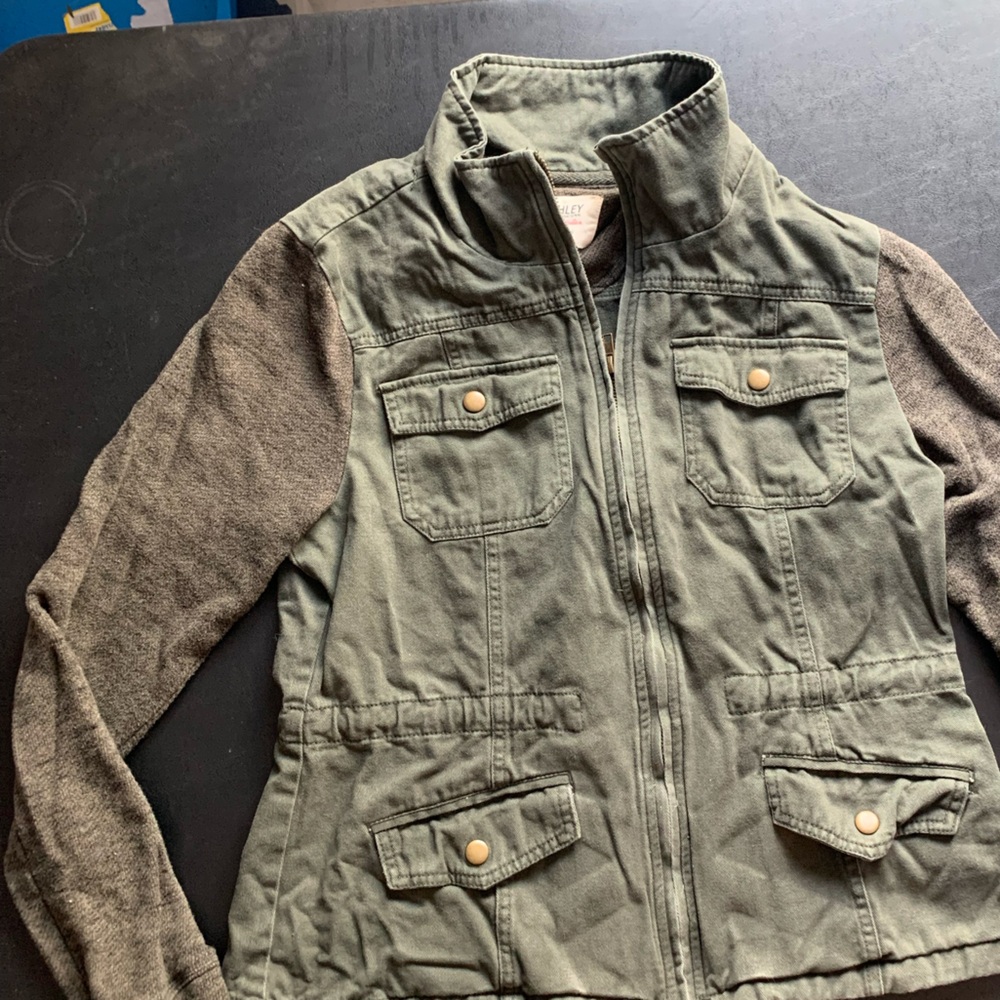 Ashley Olive Green Jacket